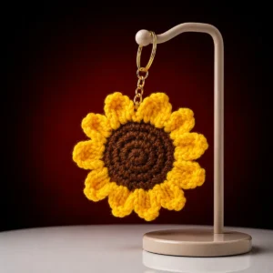 sunflower keychain
